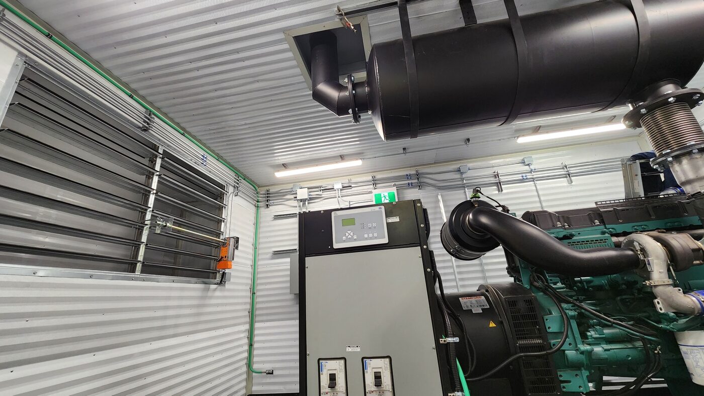 GENEX generator enclosure electrical integration