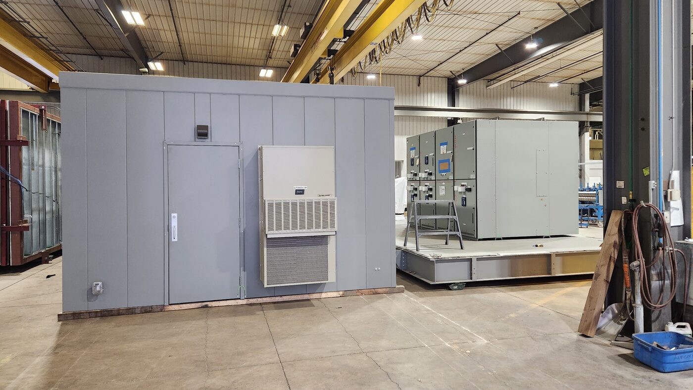 Packaged equipment enclosure