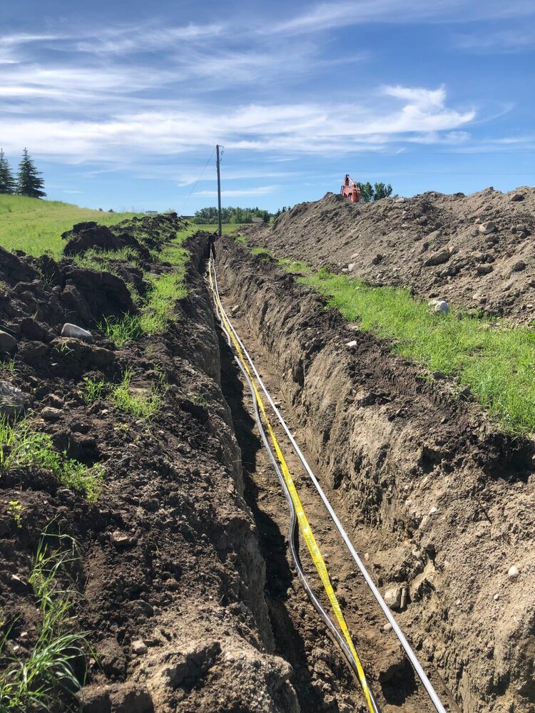 Underground electrical service